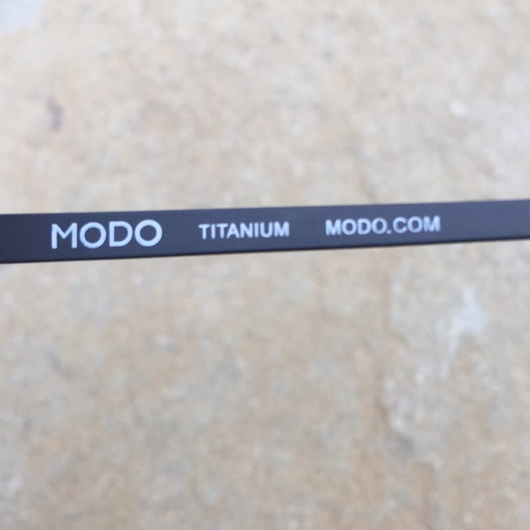 MODO 4522 Titanium Eyeglass Eyeglasses Glasses Frames Japan Grey Tortoise - Picture 4 of 5